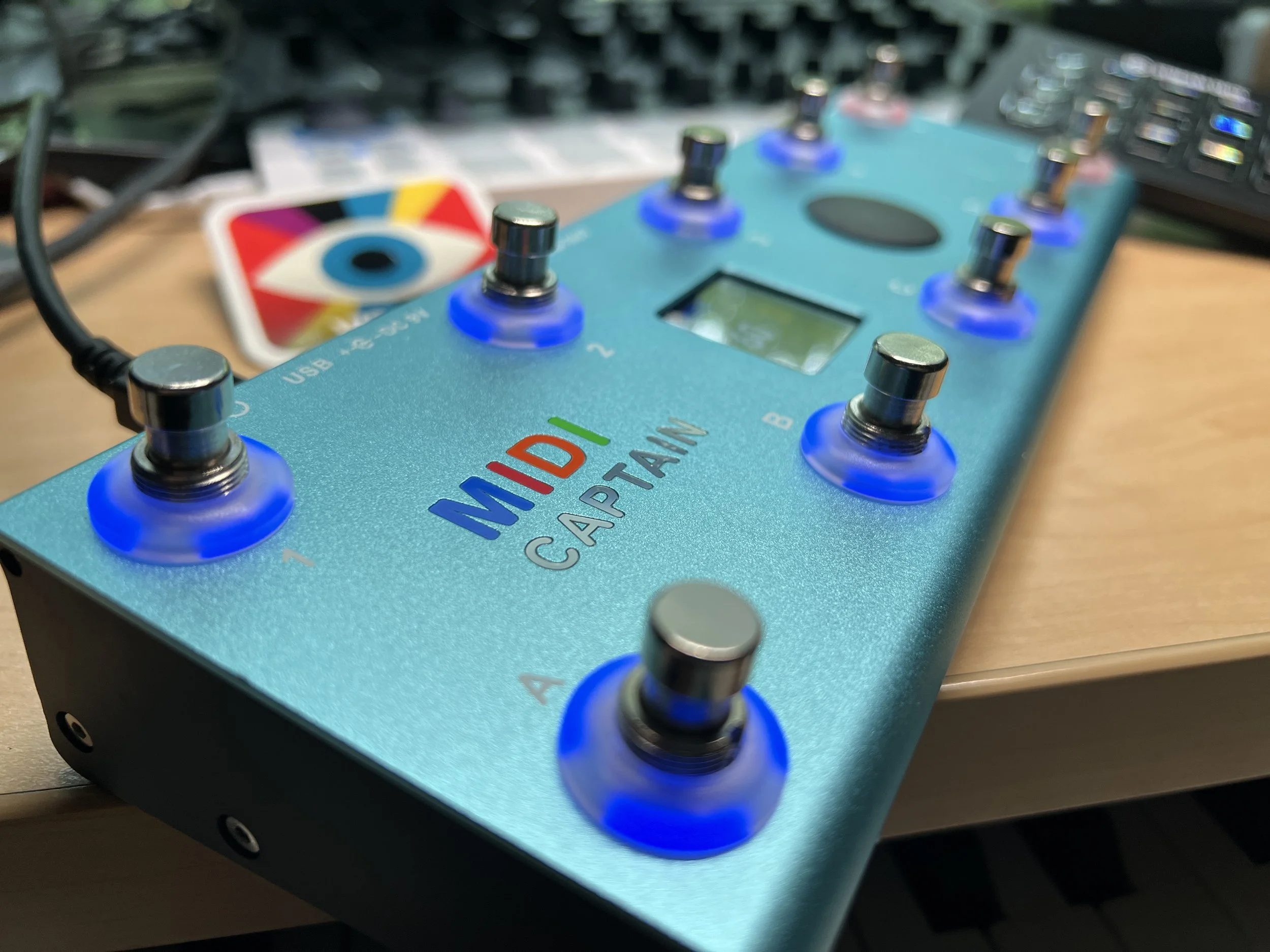 Recipe: MIDI Captain Foot Pedal + Visibox