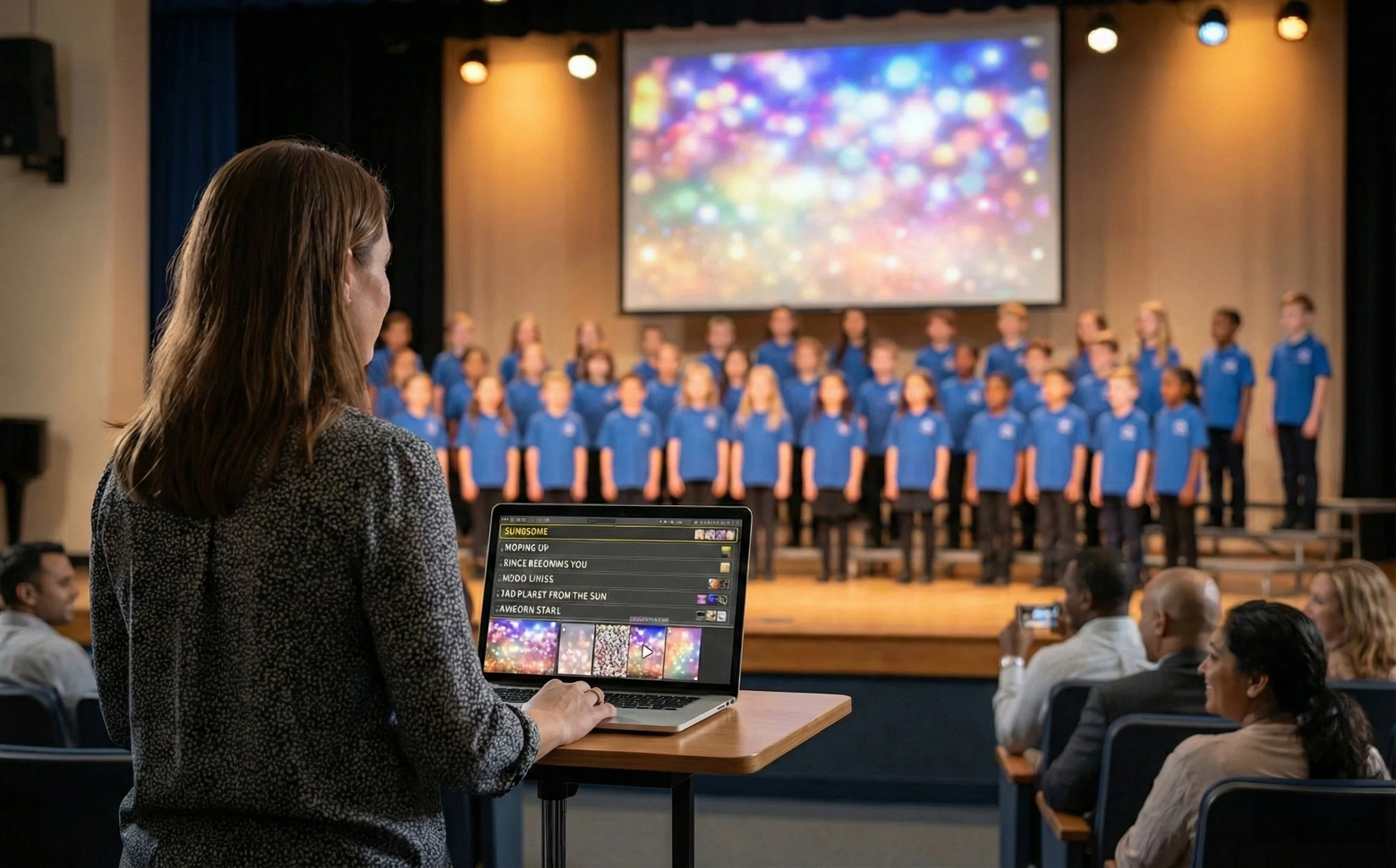 School Concert Backing Tracks & Visuals: A Music Teacher's Guide