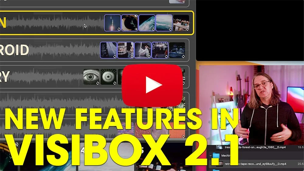 Visibox 2.1 New Features