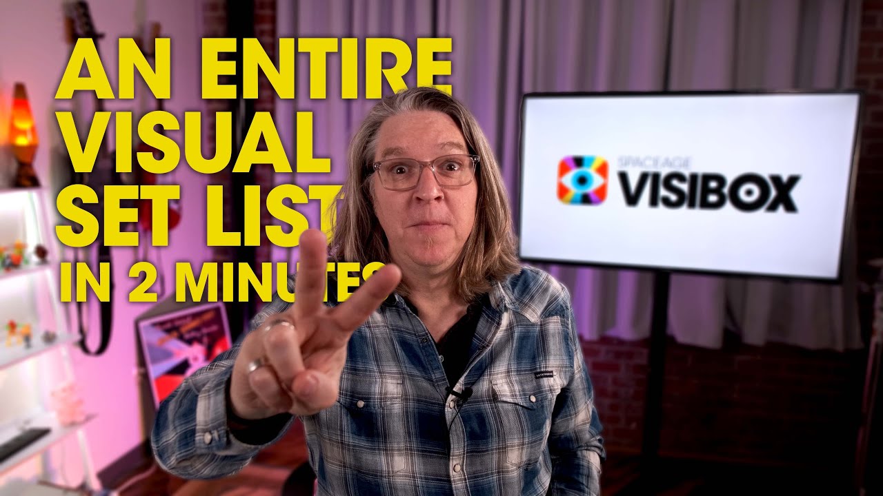 An Entire Visual Set List in 2 Minutes